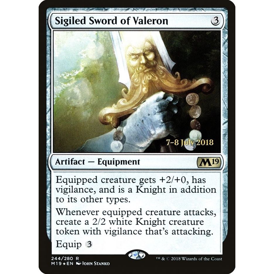 Image for Sigiled Sword of Valeron (244) (PRE) - Magic: The Gathering