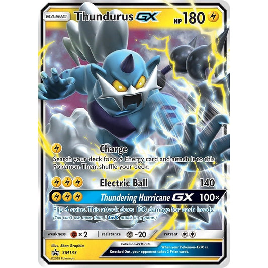 Image for Thundurus GX - SM133 (SM133) (SMP) - Pokemon