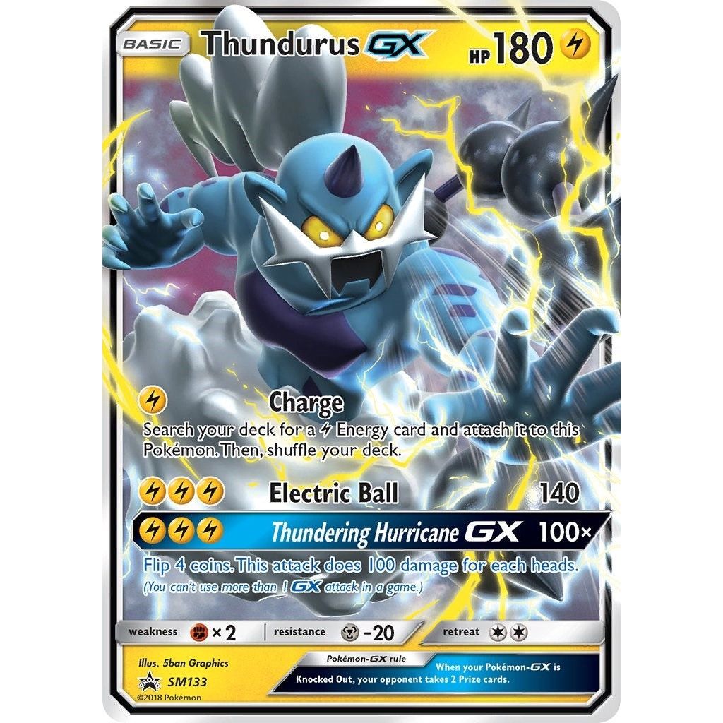 Image for Thundurus GX - SM133 (SM133) (SMP) - Pokemon
