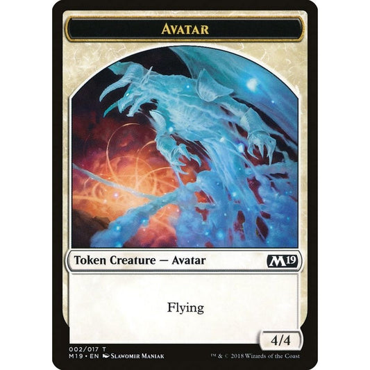 Image for Avatar Token (2) (M19) - Magic: The Gathering