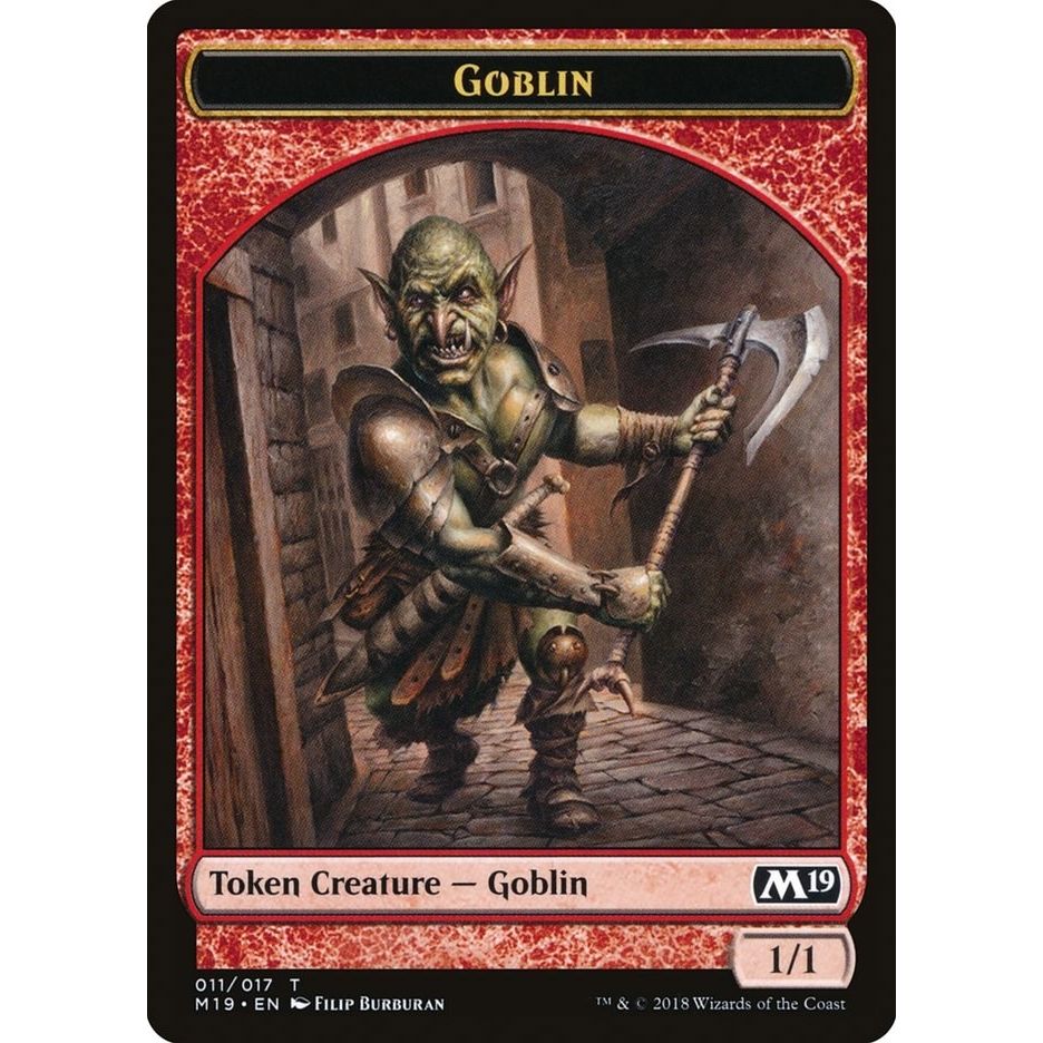 Image for Goblin Token (11) (M19) - Magic: The Gathering