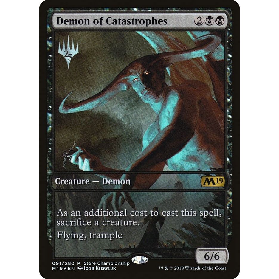 Image for Demon of Catastrophes (91) (GAME) - Magic: The Gathering