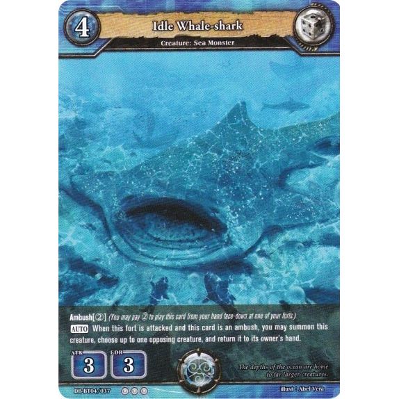 Image for Idle Whale-shark (DB-BT04/037) (BP04) - Dragoborne