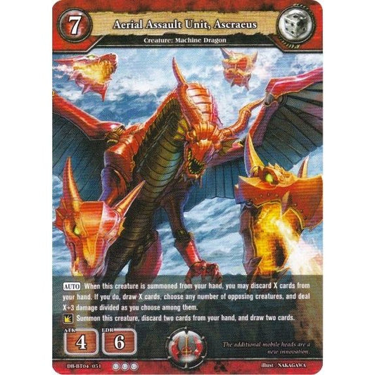 Image for Aerial Assault Unit, Ascraeus (DB-BT04/051) (BP04) - Dragoborne
