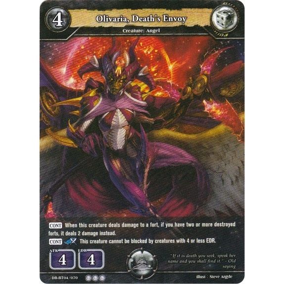 Image for Olivaria, Death's Envoy (DB-BT04/070) (BP04) - Dragoborne