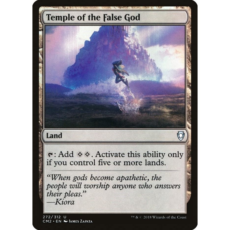 Image for Temple of the False God (272) (272) (CM2) - Magic: The Gathering