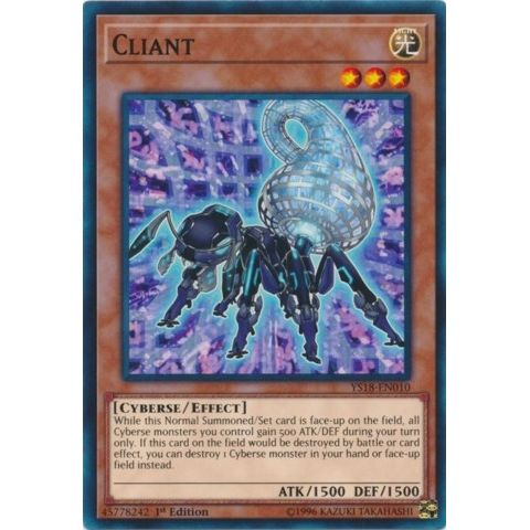 Image for Cliant (YS18-EN010) (YS18) - YuGiOh