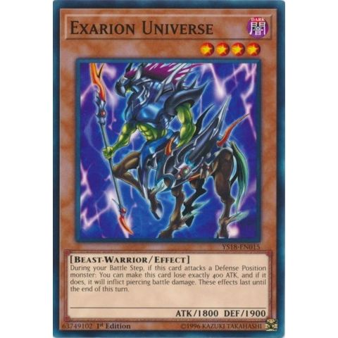Image for Exarion Universe (YS18-EN015) (YS18) - YuGiOh