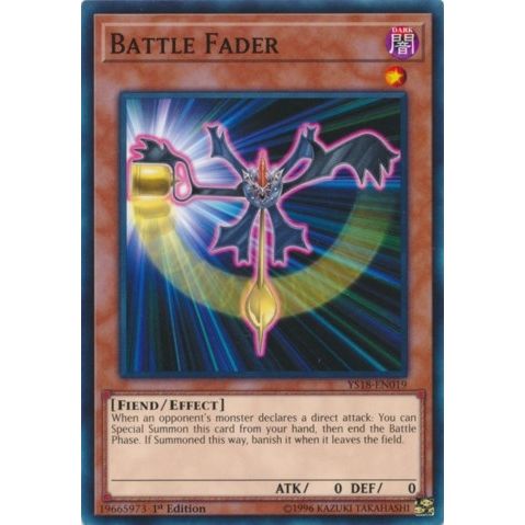 Image for Battle Fader (YS18-EN019) (YS18) - YuGiOh