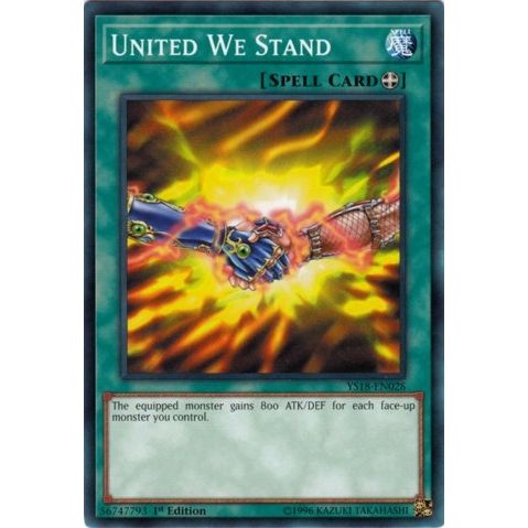 Image for United We Stand (YS18-EN028) (YS18) - YuGiOh