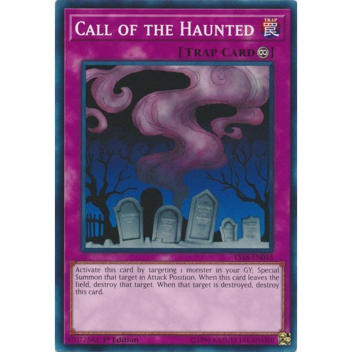 Image for Call of the Haunted (YS18-EN035) (YS18) - YuGiOh