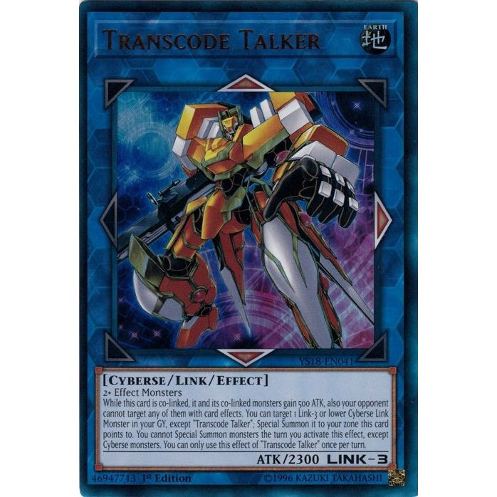 Image for Transcode Talker (YS18-EN041) (YS18) - YuGiOh