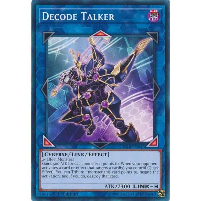 Image for Decode Talker (YS18-EN043) (YS18) - YuGiOh