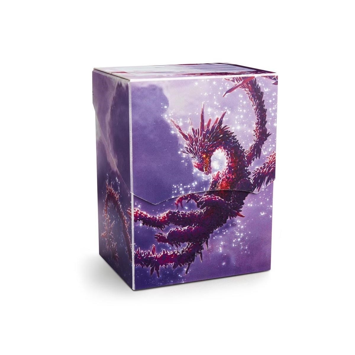 Image for Dragon Shield Limited Edition Deck Shell - Clear Purple 'Racan' (Holds 75+) - Deck Boxes