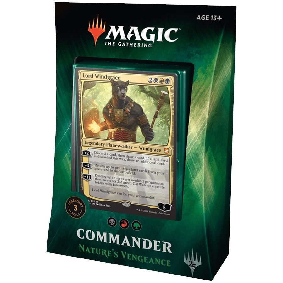 Image for Commander 2018 Deck - Nature's Vengeance - Magic: The Gathering