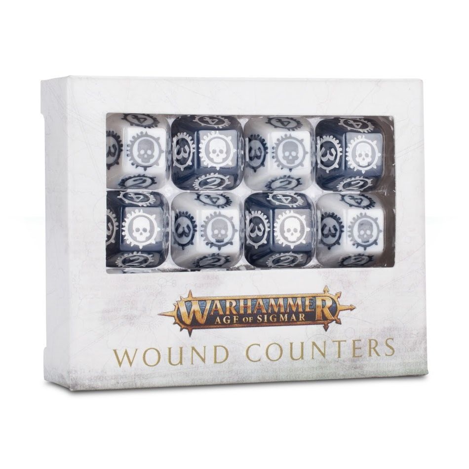 Image for Warhammer: Age of Sigmar - Wound Counter Dice (12-Pack) - Warhammer Game Accessories
