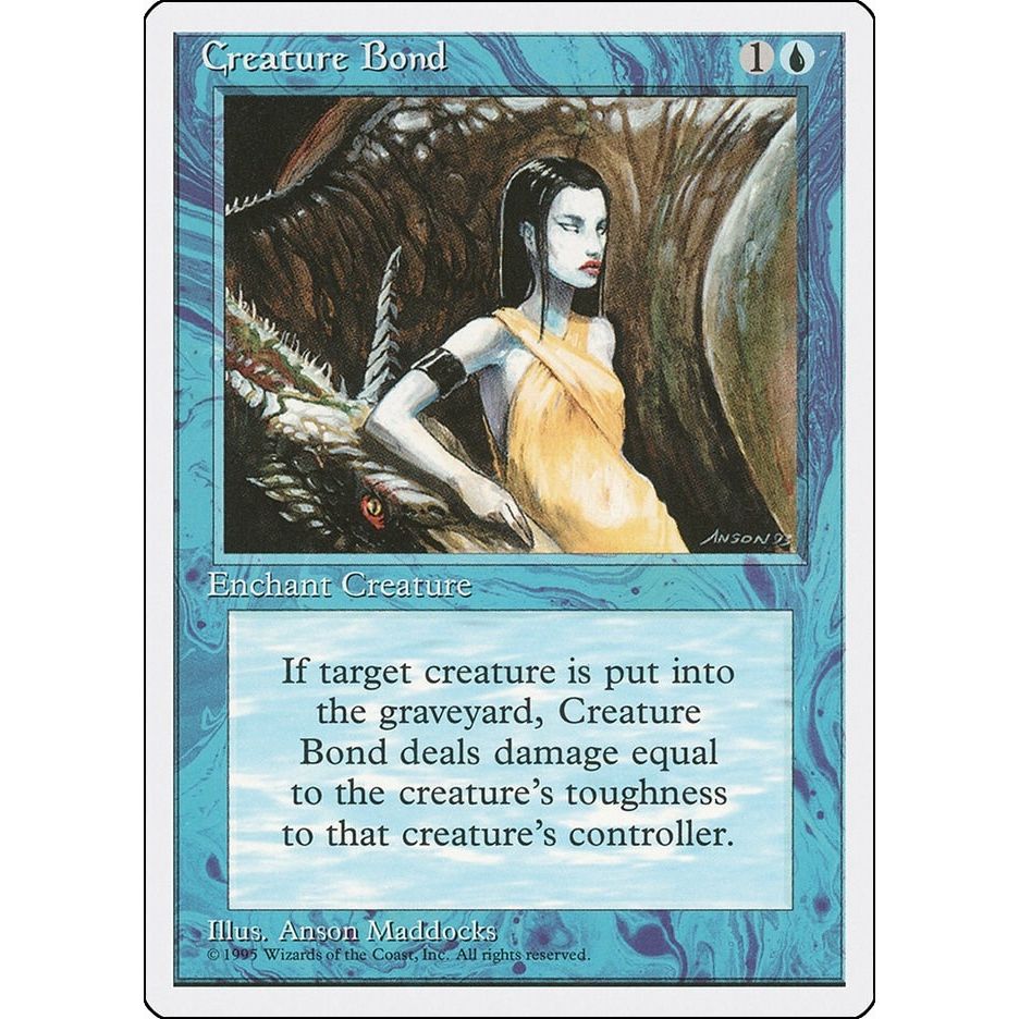 Image for Creature Bond (4ED) - Magic: The Gathering