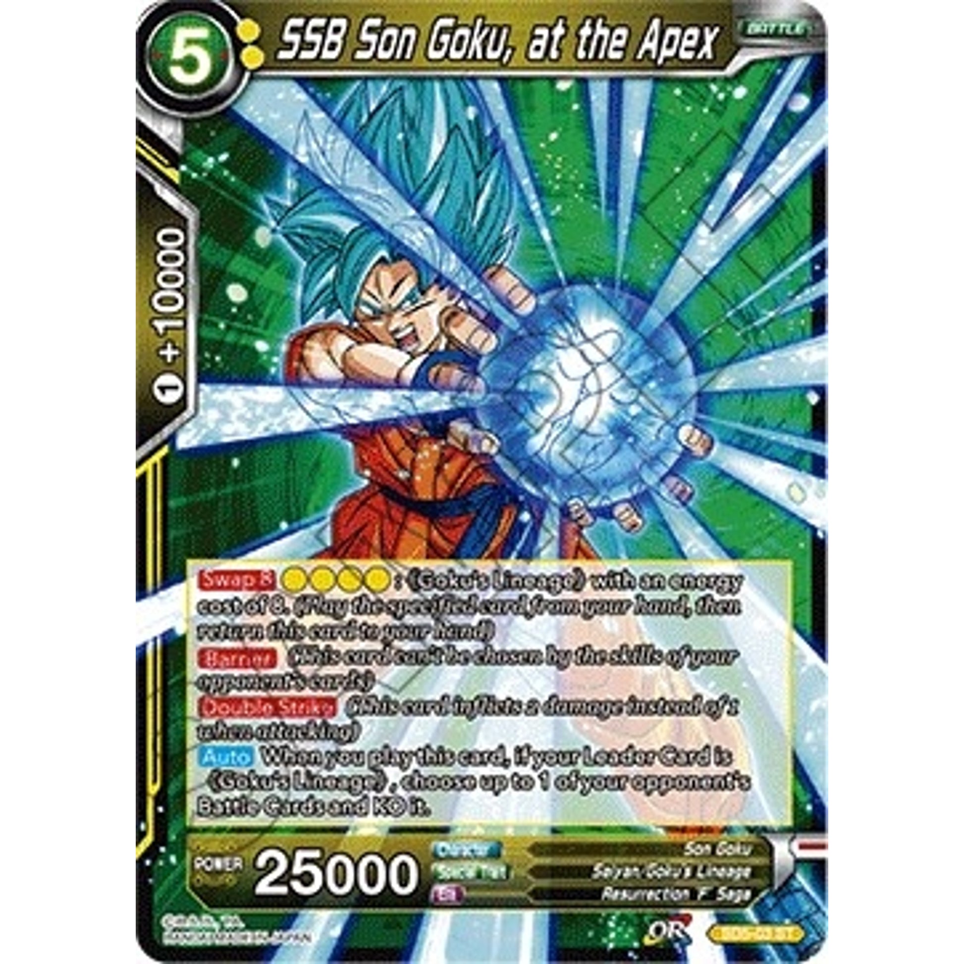 Image for SSB Son Goku, at the Apex (SD5-03) (DBS-B04) - Dragon Ball Super: Masters