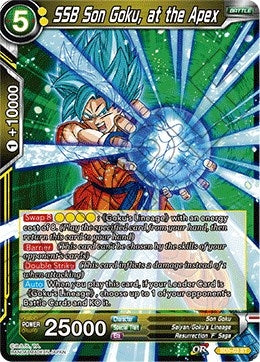 Image for SSB Son Goku, at the Apex (SD5-03) (DBS-B04) - Dragon Ball Super: Masters