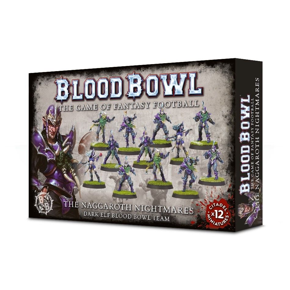 Image for Blood Bowl: The Naggaroth Nightmares Dark Elf Blood Bowl Team - Warhammer Box Sets