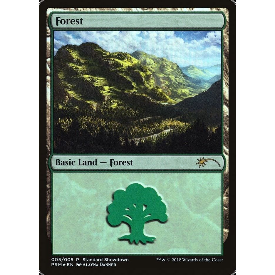 Image for Forest (Alayna Danner) (5) (SSP) - Magic: The Gathering