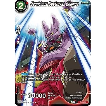 Image for Capricious Destroyer Champa (EX03-06) (DBS-BE03) - Dragon Ball Super: Masters