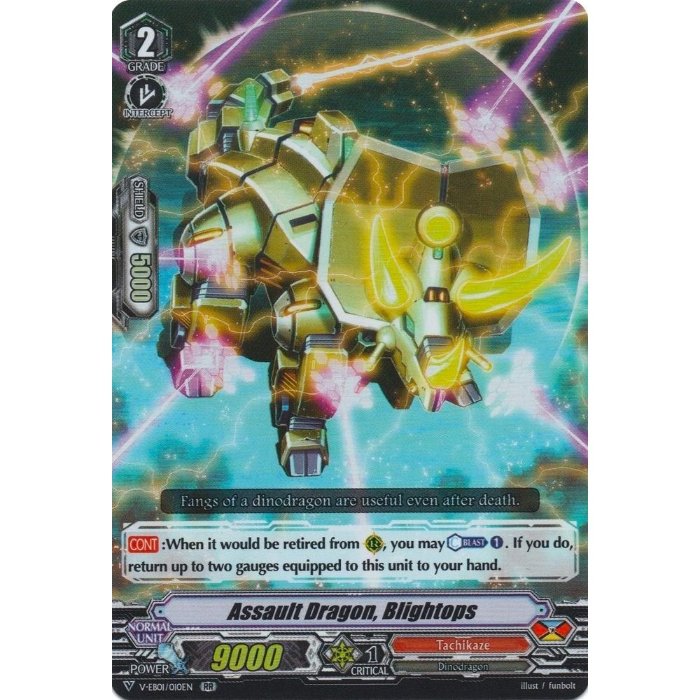 Image for Assault Dragon, Blightops (V-EB01/010EN) (V-EB01) - Cardfight Vanguard