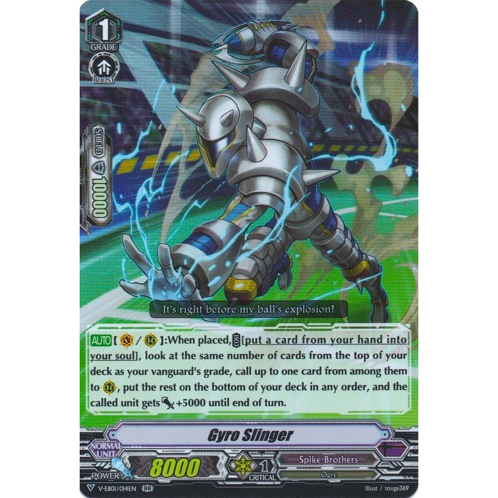 Image for Gyro Slinger (V-EB01/014EN) (V-EB01) - Cardfight Vanguard