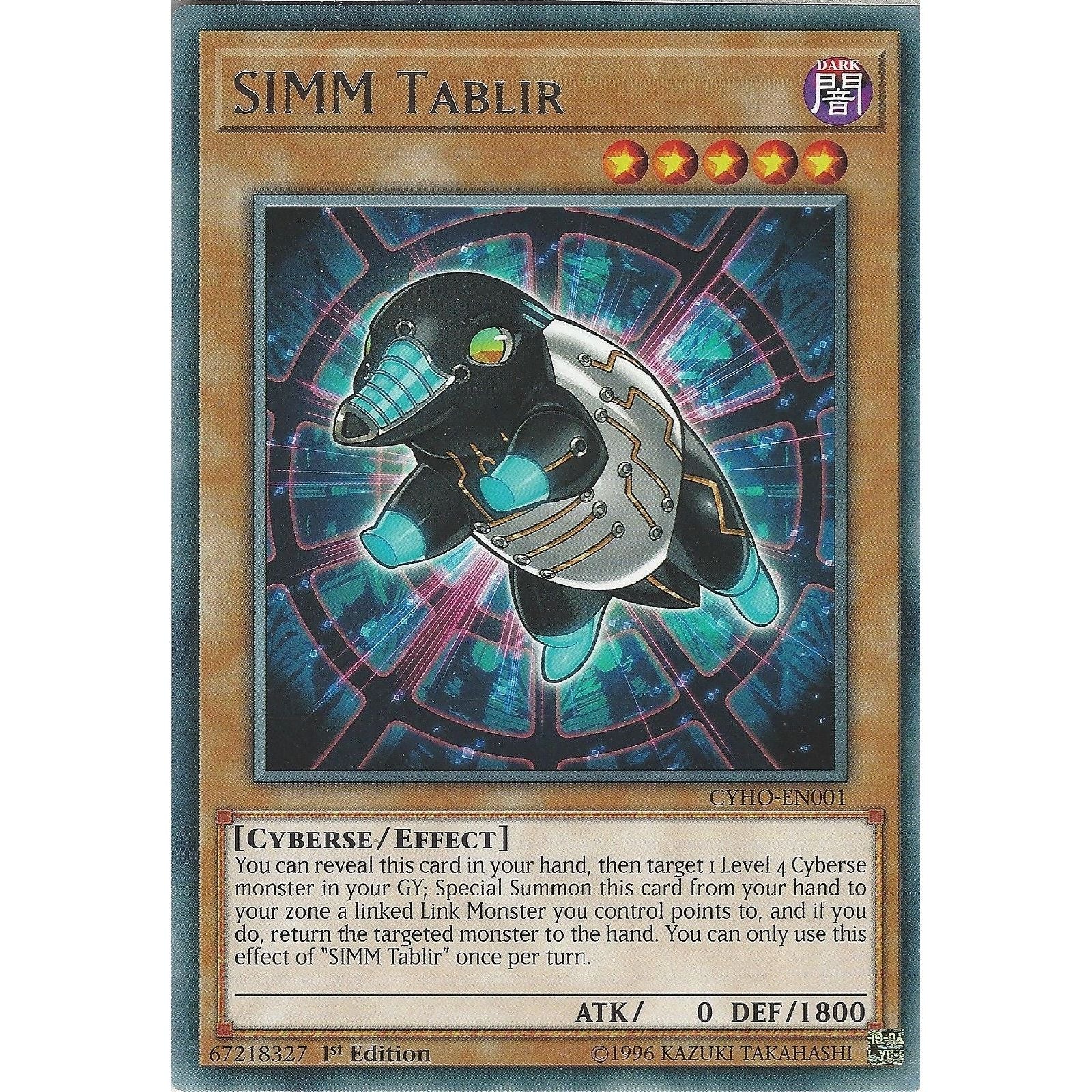 Image for SIMM Tablir (CYHO-EN001) (CYHO) - YuGiOh