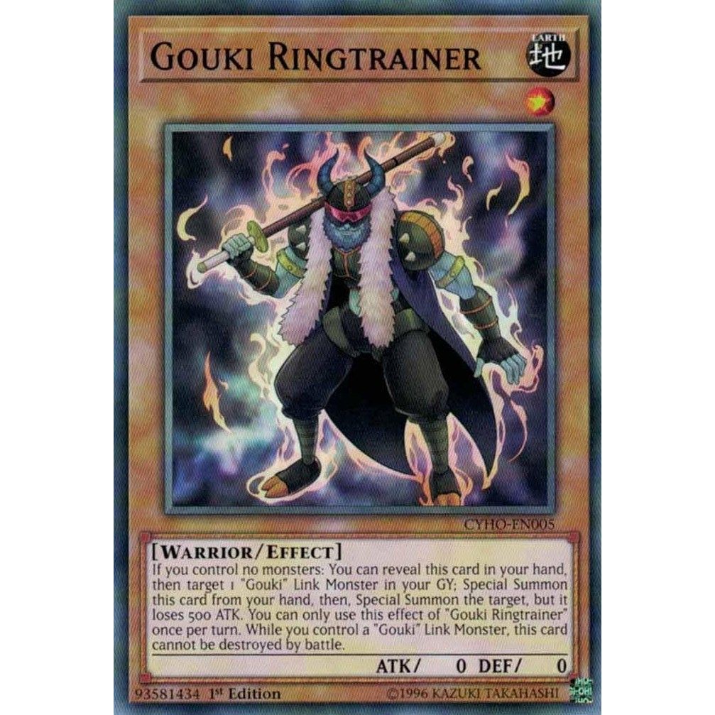 Image for Gouki Ringtrainer (CYHO-EN005) (CYHO) - YuGiOh