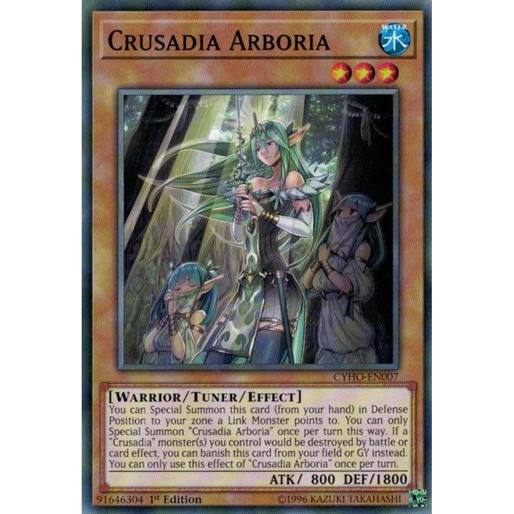 Image for Crusadia Arboria (CYHO-EN007) (CYHO) - YuGiOh