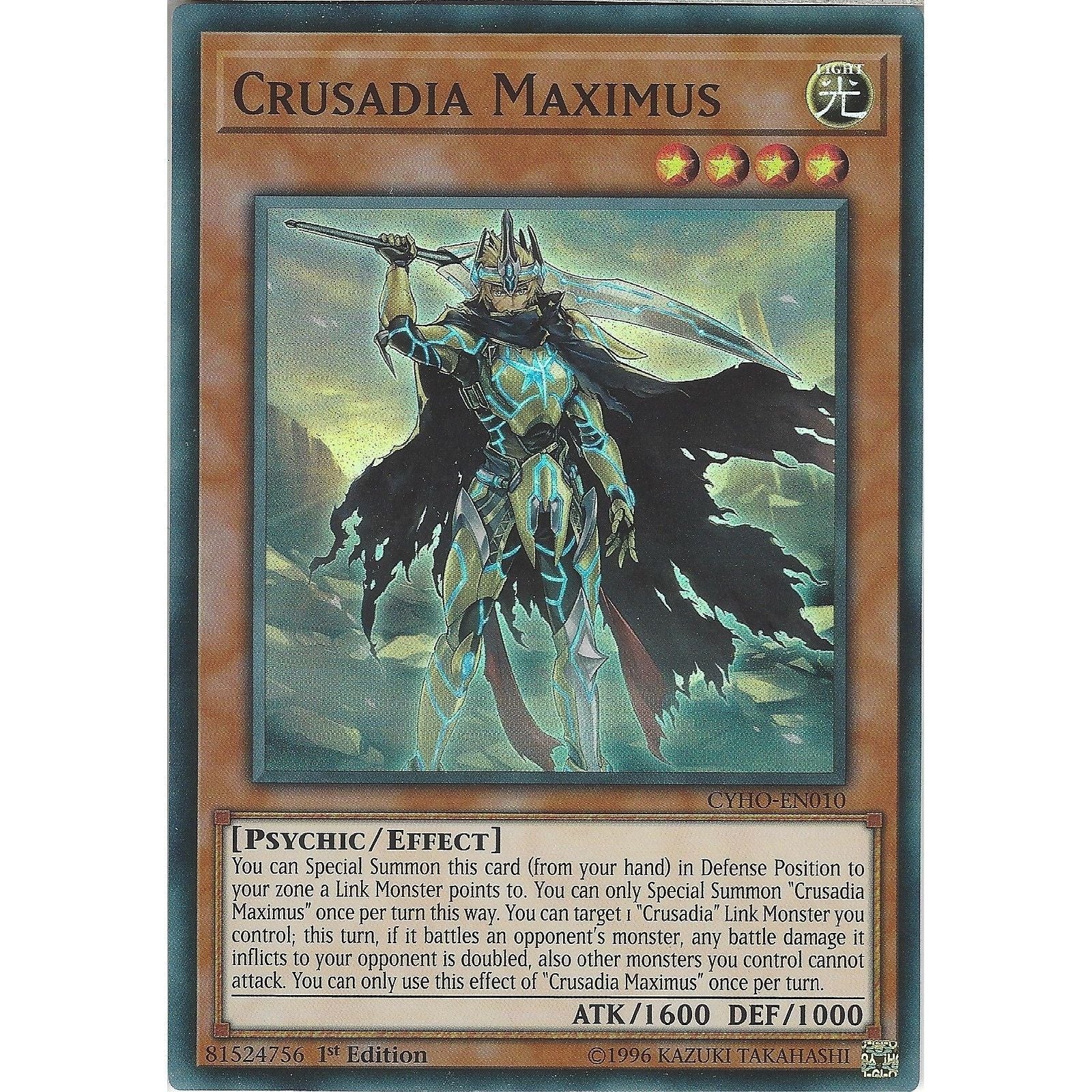 Image for Crusadia Maximus (CYHO-EN010) (CYHO) - YuGiOh