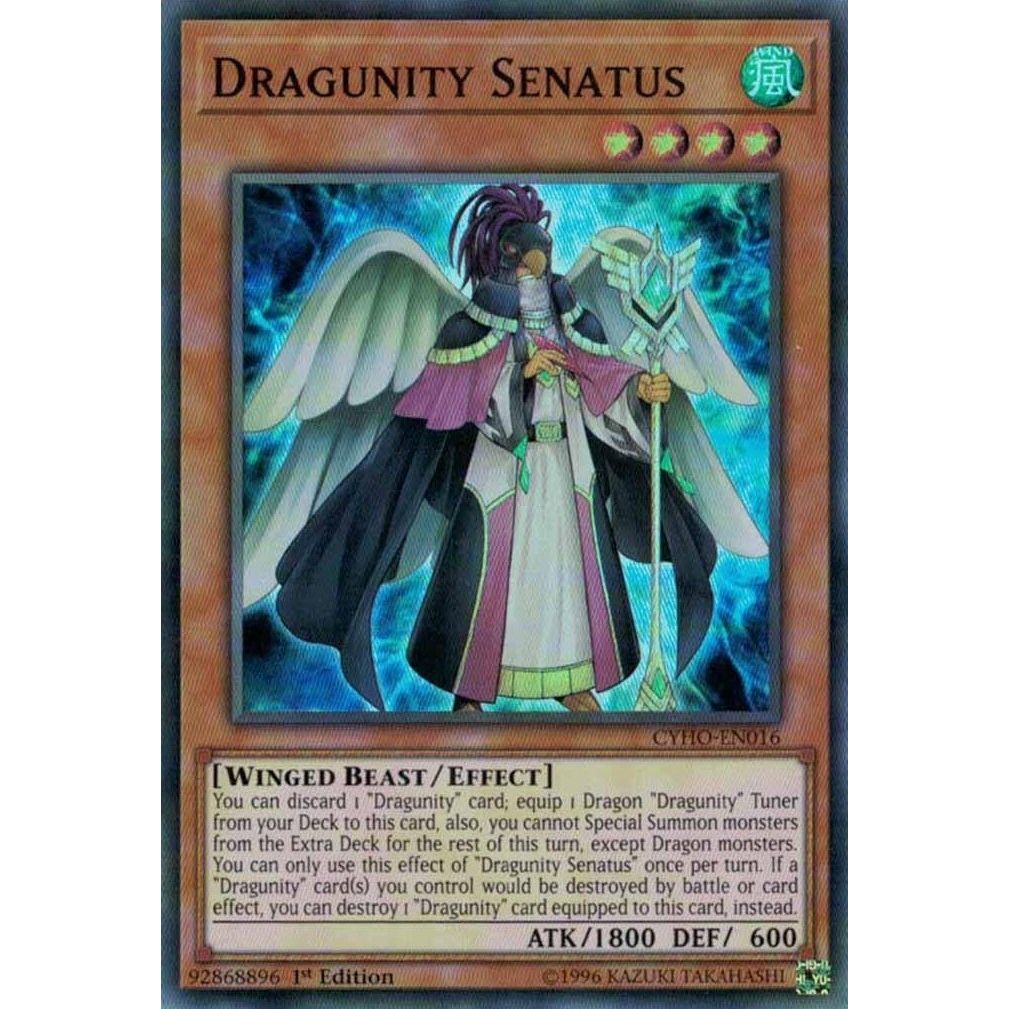 Image for Dragunity Senatus (CYHO-EN016) (CYHO) - YuGiOh