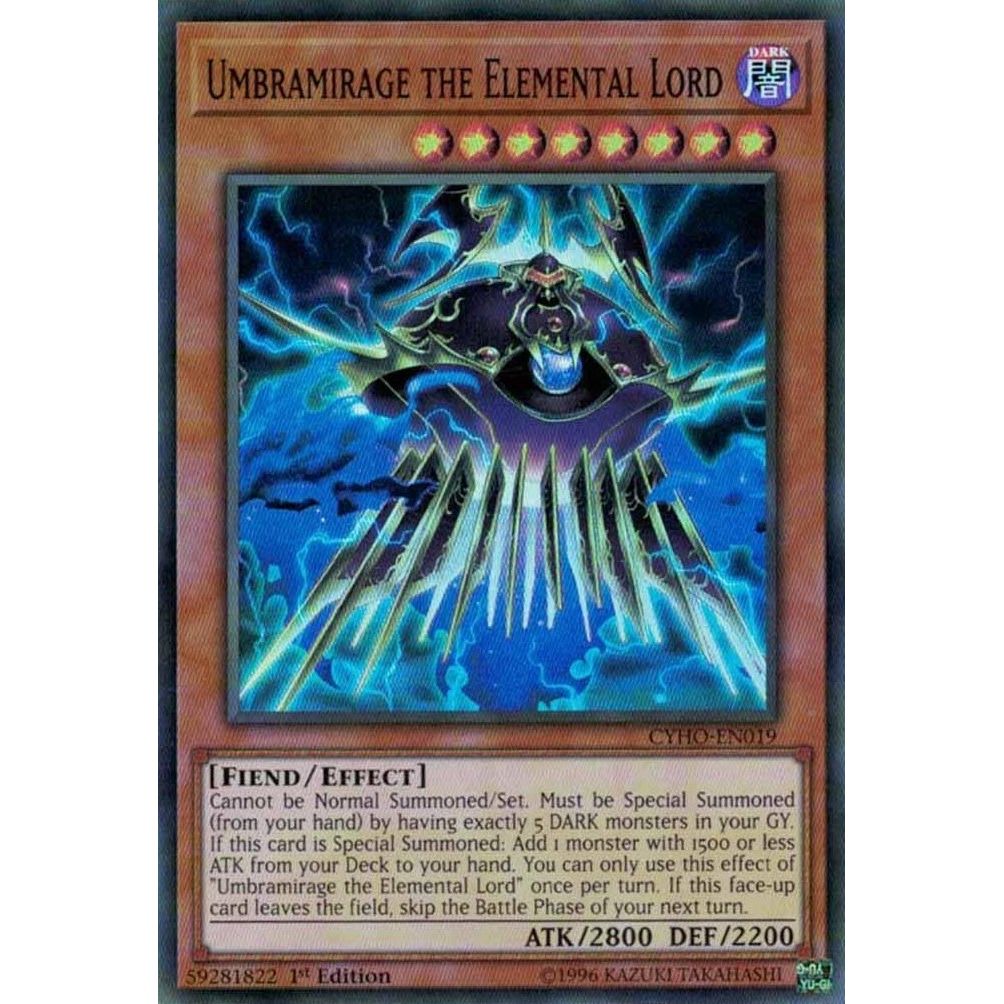 Image for Umbramirage the Elemental Lord (CYHO-EN019) (CYHO) - YuGiOh