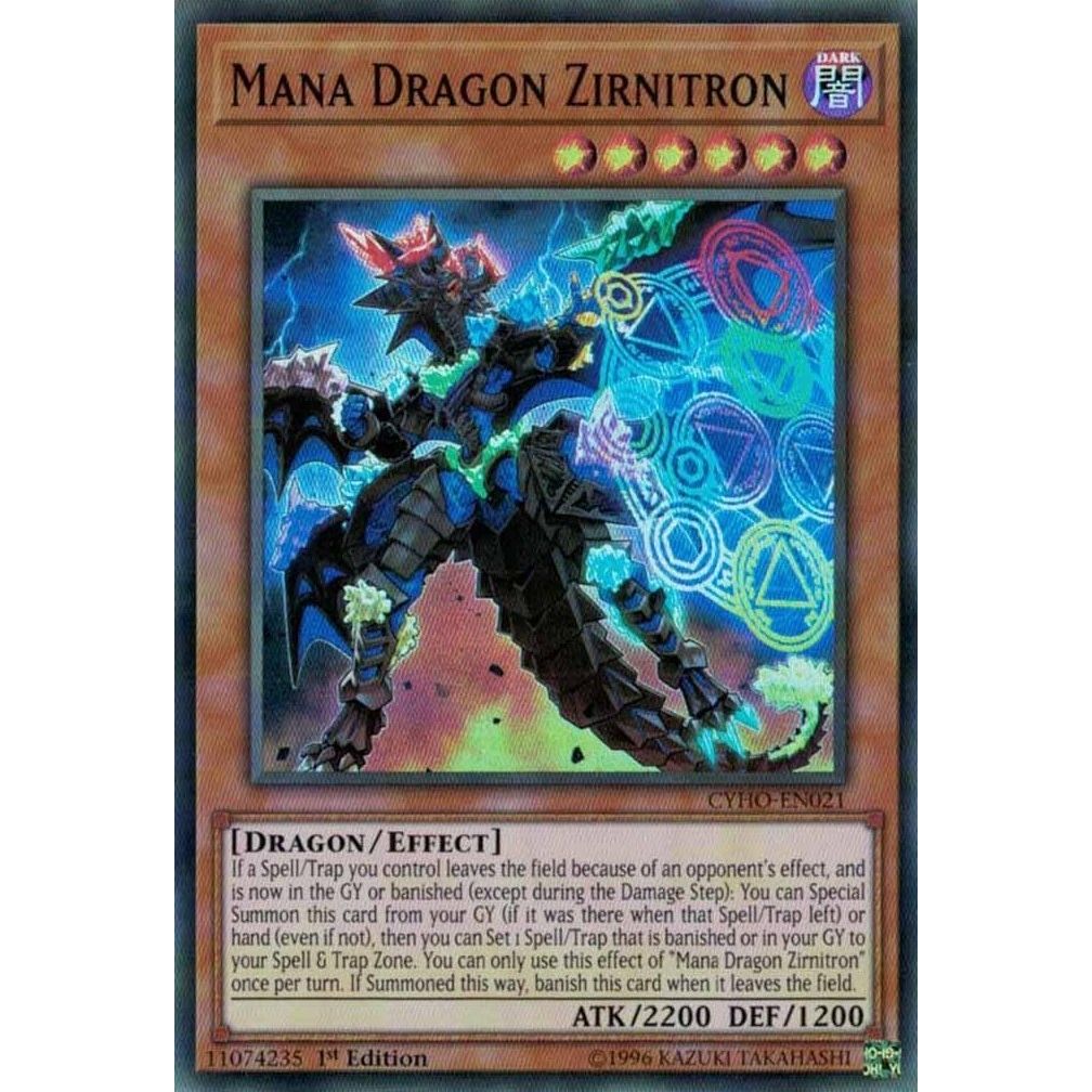 Image for Mana Dragon Zirnitron (CYHO-EN021) (CYHO) - YuGiOh