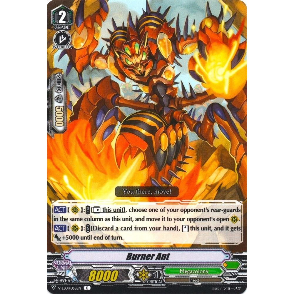 Image for Burner Ant (V-EB01/058EN) (V-EB01) - Cardfight Vanguard