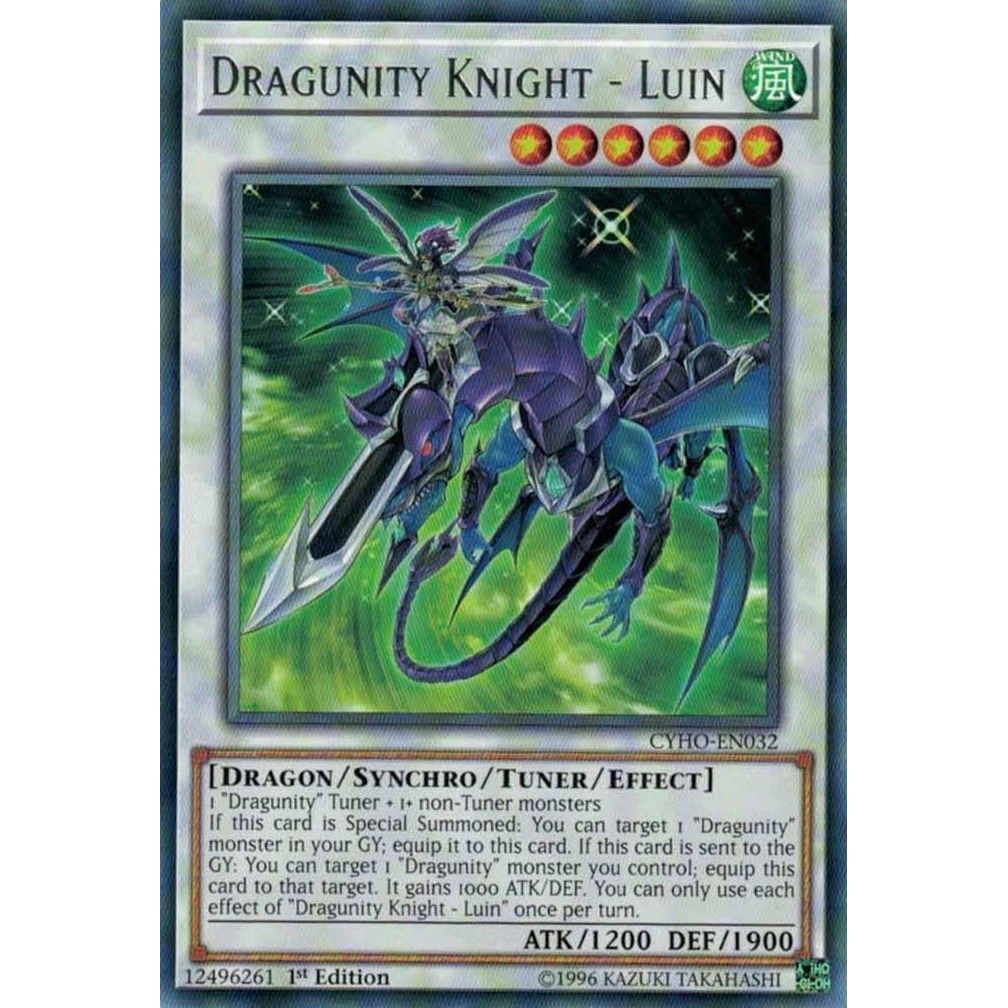 Image for Dragunity Knight - Luin (CYHO-EN032) (CYHO) - YuGiOh