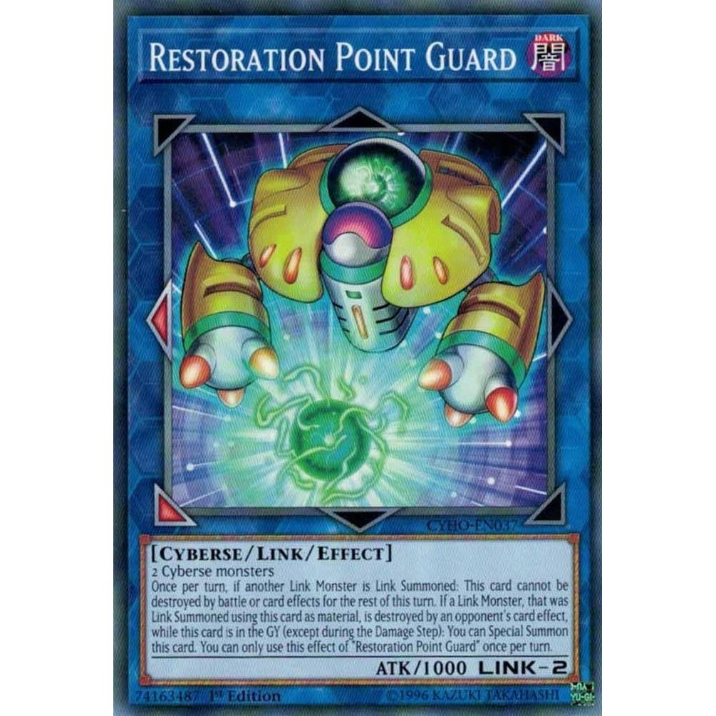 Image for Restoration Point Guard (CYHO-EN037) (CYHO) - YuGiOh