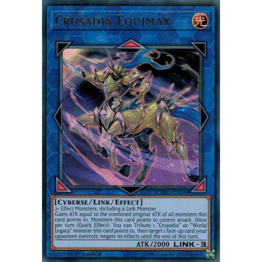 Image for Crusadia Equimax (CYHO-EN044) (CYHO) - YuGiOh