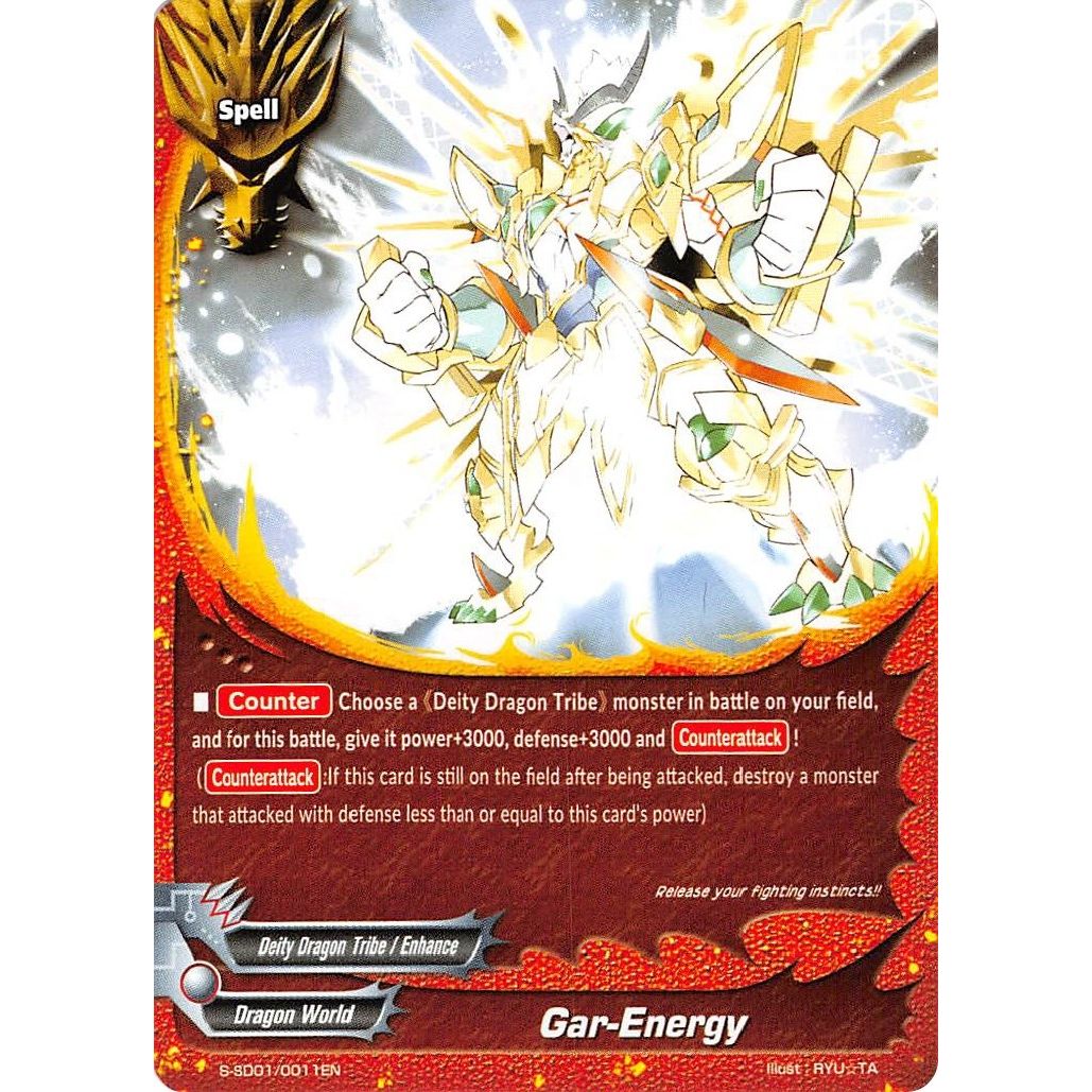 Image for Gar-Energy (S-SD01/0011EN) (S-SD01) - Future Card BuddyFight