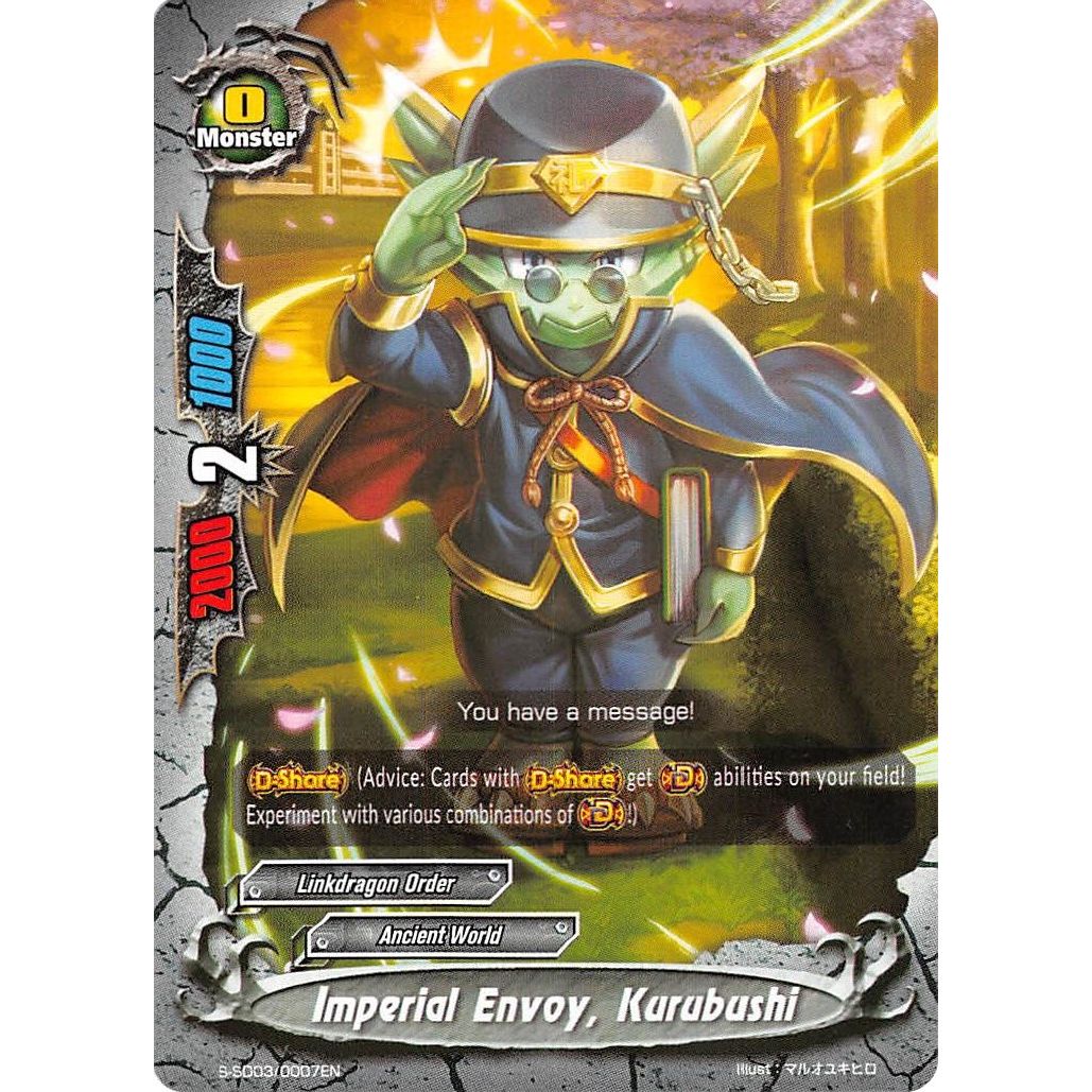 Image for Imperial Envoy, Kurubushi (S-SD03/0007EN) (S-SD03) - Future Card BuddyFight
