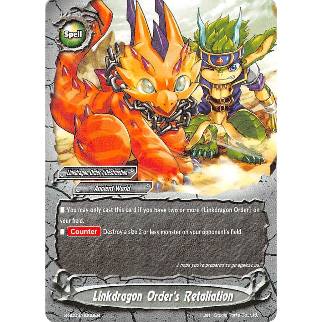 Image for Linkdragon Order's Retaliation (S-SD03/0008EN) (S-SD03) - Future Card BuddyFight