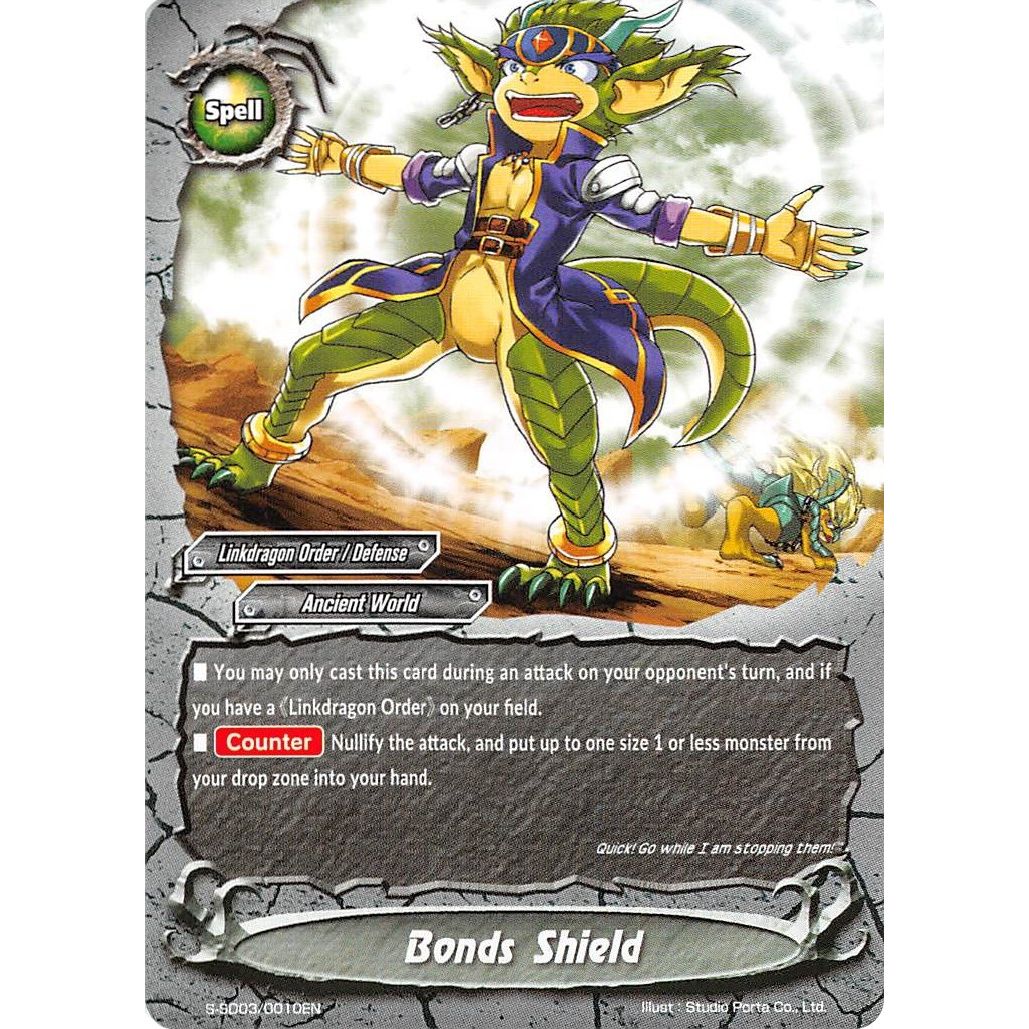 Image for Bonds Shield (S-SD03/0010EN) (S-SD03) - Future Card BuddyFight