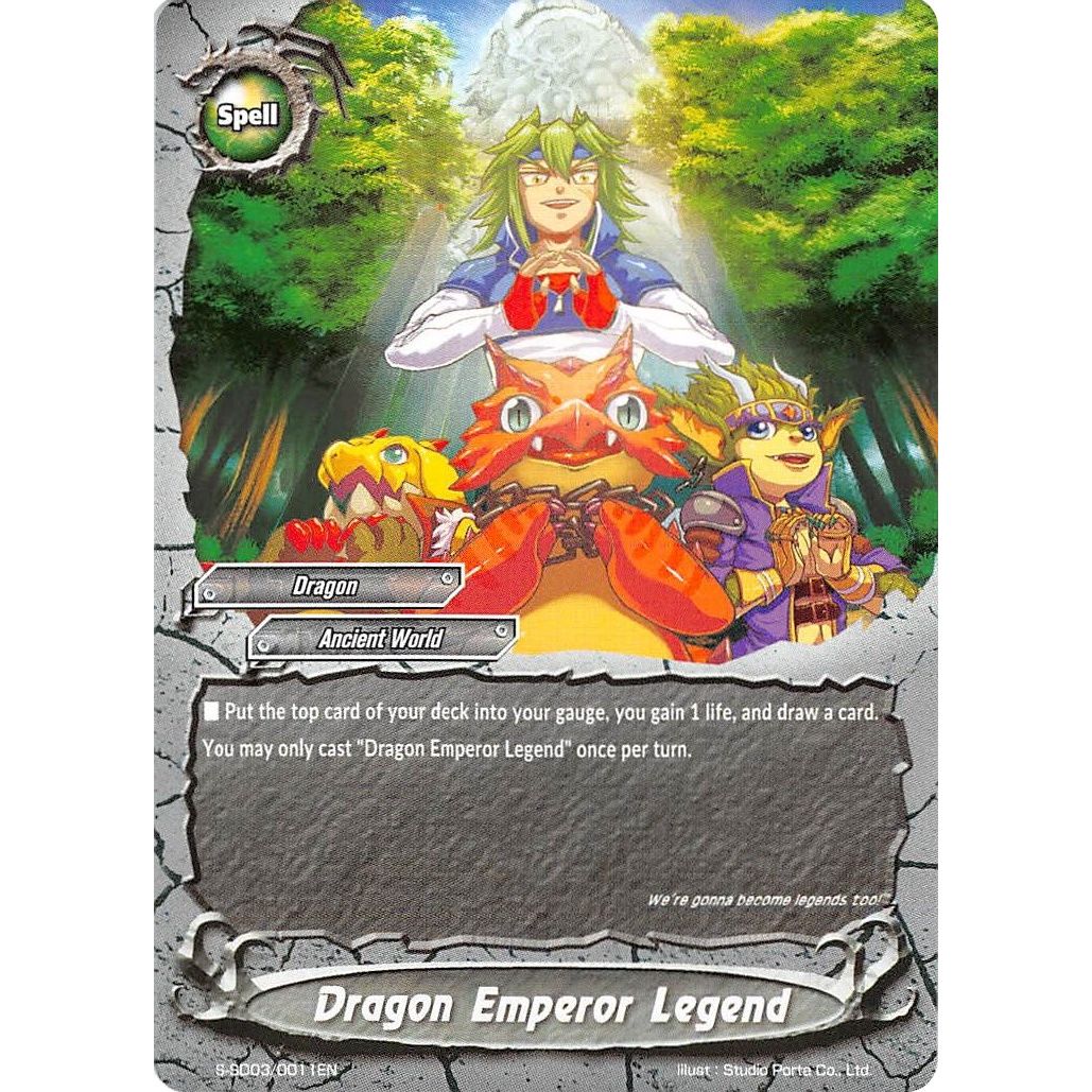 Image for Dragon Emperor Legend (S-SD03/0011EN) (S-SD03) - Future Card BuddyFight