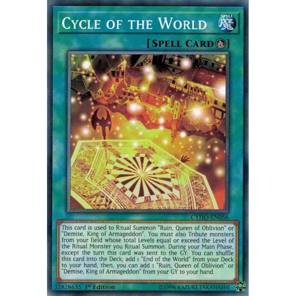 Image for Cycle of the World (CYHO-EN056) (CYHO) - YuGiOh