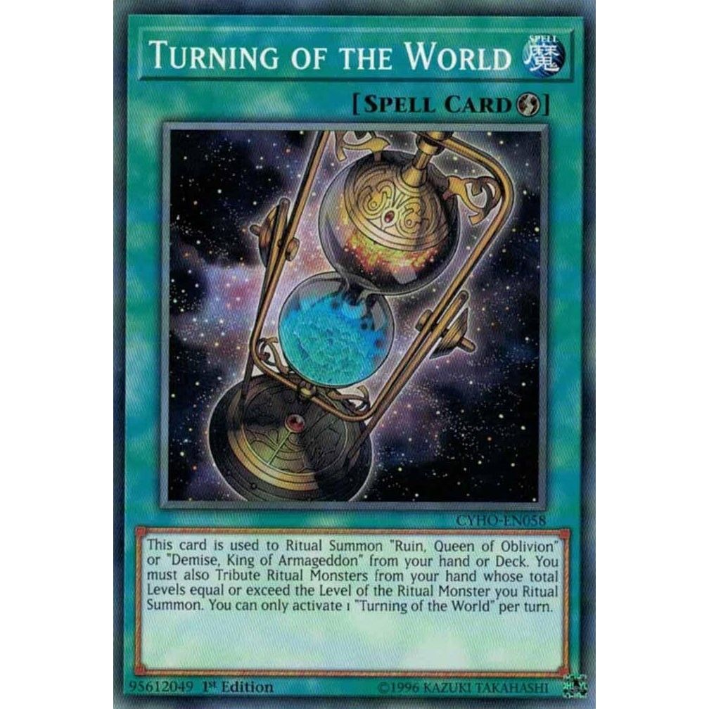 Image for Turning of the World (CYHO-EN058) (CYHO) - YuGiOh