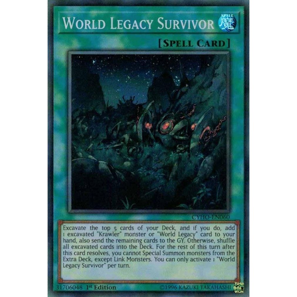 Image for World Legacy Survivor (CYHO-EN060) (CYHO) - YuGiOh
