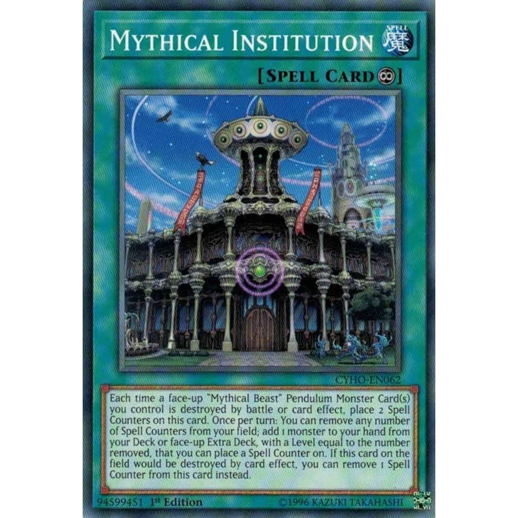 Image for Mythical Institution (CYHO-EN062) (CYHO) - YuGiOh