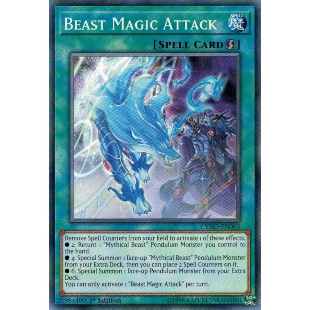 Image for Beast Magic Attack (CYHO-EN063) (CYHO) - YuGiOh