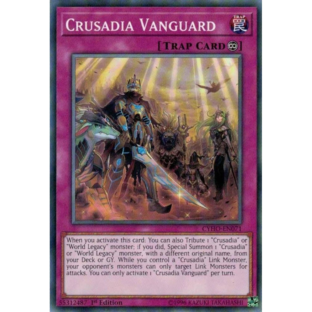 Image for Crusadia Vanguard (CYHO-EN071) (CYHO) - YuGiOh